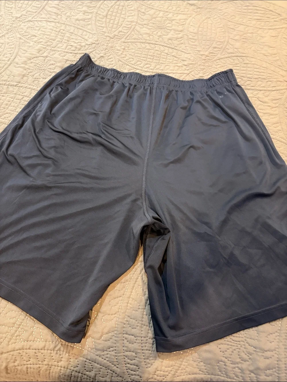 Nike Mens Black Training Shorts with White Swoosh